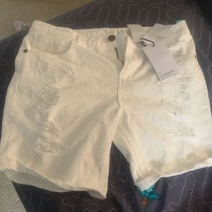 White shorts